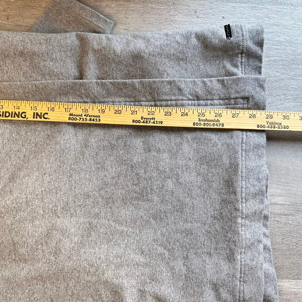 lululemon athletica Gray Sweatshirt with Striped Collar - Picture 6 of 6